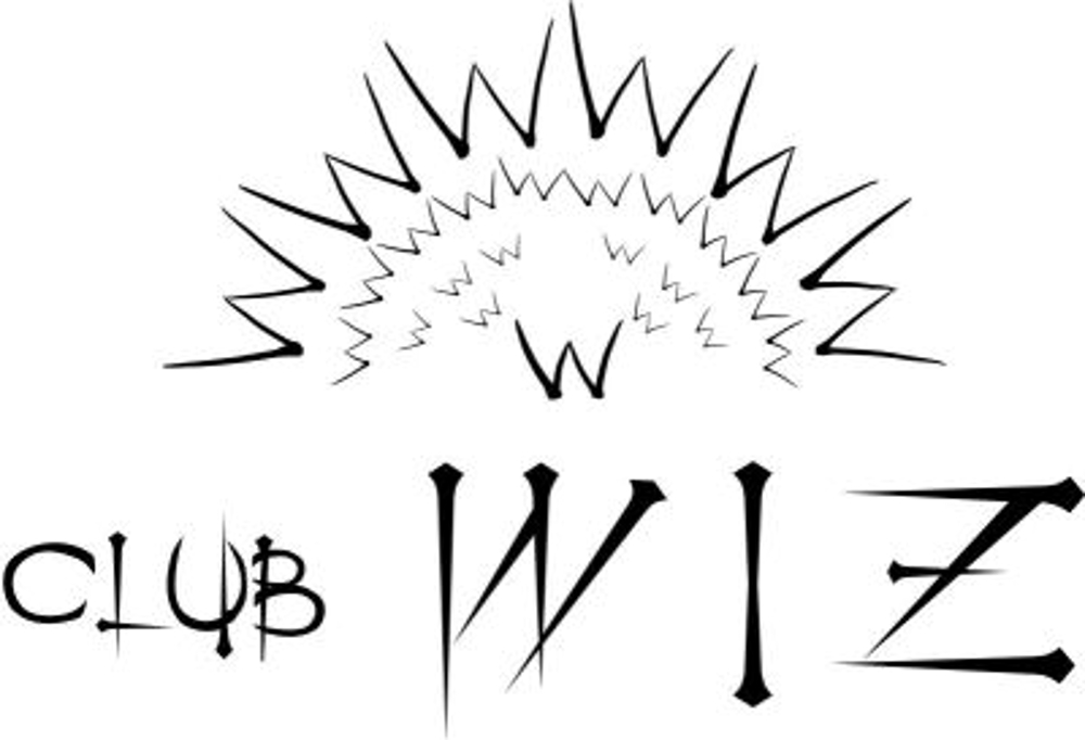 ホストクラブ　「WIZ」のロゴ