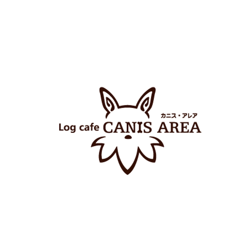 ドッグカフェのロゴ制作 