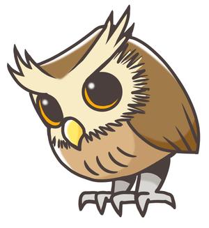 MARTHA (Martha_the-kurosawas)さんのフクロウのお店のキャラクターデザインへの提案