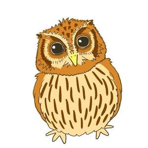 さんのフクロウのお店のキャラクターデザインへの提案