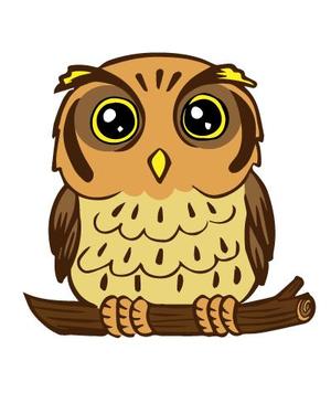 midomido050952 ()さんのフクロウのお店のキャラクターデザインへの提案