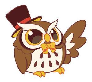 chummys (chummys)さんのフクロウのお店のキャラクターデザインへの提案