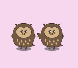 doriru工房 (doriru1021)さんのフクロウのお店のキャラクターデザインへの提案