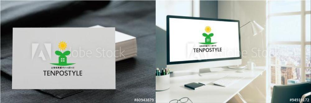 不動産有効活用のマネジメント会社「TENPOSTYLE」のロゴ