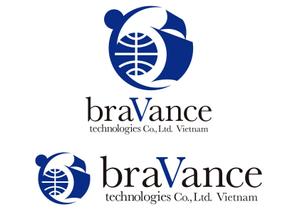 oo_design (oo_design)さんのIT企業ベトナム子会社「braVance Technologies Vietnam」のロゴ作成への提案