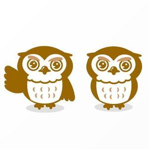 Jelly (Jelly)さんのフクロウのお店のキャラクターデザインへの提案