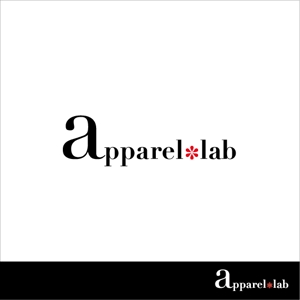 Galsia design (zeacocat86)さんのアパレル特化型ノウハウメディア「アパラボ - apparel lab」のロゴへの提案