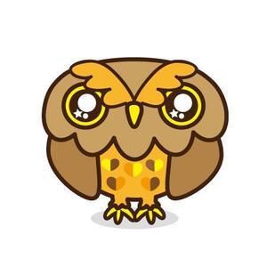 とろりんまま ()さんのフクロウのお店のキャラクターデザインへの提案