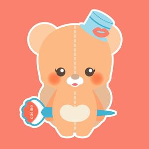Gigi (Gigi_NY)さんの化粧品に関連した一般社団法人の公式(猫もしくは熊)キャラクターデザインへの提案