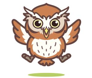 yellow_frog (yellow_frog)さんのフクロウのお店のキャラクターデザインへの提案