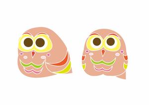aya (ayakas)さんのフクロウのお店のキャラクターデザインへの提案