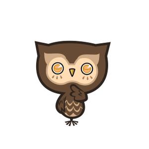 toratora (toratora)さんのフクロウのお店のキャラクターデザインへの提案