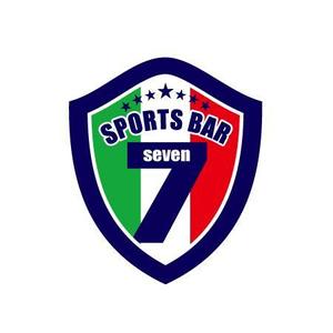 Heavytail_Sensitive (shigeo)さんの「SPORTS BAR  7seven」のロゴ作成への提案