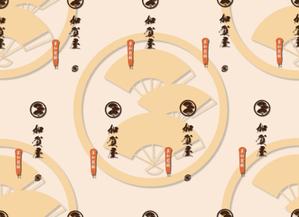 Big moon design (big-moon)さんの煎餅ギフトの包装紙への提案