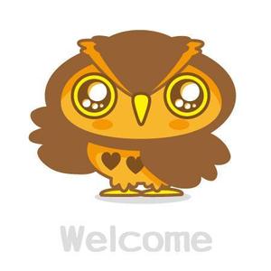 とろりんまま ()さんのフクロウのお店のキャラクターデザインへの提案