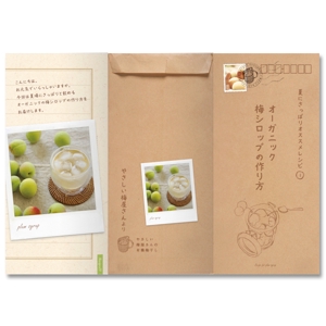 kawasakitchen (kawasakitchen)さんのＥＣで販売する生梅のレシピ集（梅干し・梅酒・梅シロップ）を作成してほしいへの提案