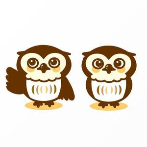 Jelly (Jelly)さんのフクロウのお店のキャラクターデザインへの提案
