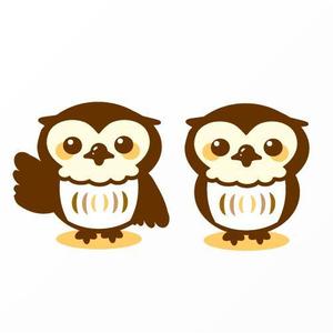 Jelly (Jelly)さんのフクロウのお店のキャラクターデザインへの提案