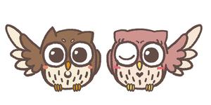 St-Y (St-y007)さんのフクロウのお店のキャラクターデザインへの提案