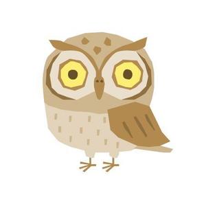 pin (pin_ke6o)さんのフクロウのお店のキャラクターデザインへの提案