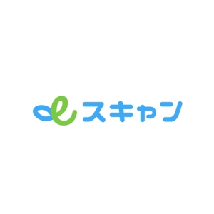 いとデザイン / ajico (ajico)さんの自炊代行、書籍の電子化「eスキャン」のロゴへの提案