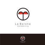 techlocal (techlocal)さんのカフェ　　Cafe＆dining　｢ La Balena ｣のロゴへの提案