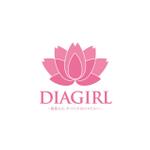 timepeace ()さんのアクセサリー・ファッション雑貨のブランド 「DIAGIRL」 のロゴへの提案