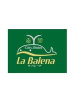 clg-shoyo (clg-shoyo)さんのカフェ　　Cafe＆dining　｢ La Balena ｣のロゴへの提案