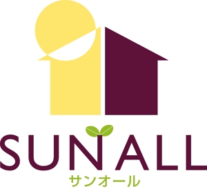 arc design (kanmai)さんの「サンオール　　または　　　SUN ALL」のロゴ作成への提案