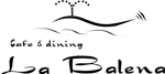 wohnen design (wohnen)さんのカフェ　　Cafe＆dining　｢ La Balena ｣のロゴへの提案