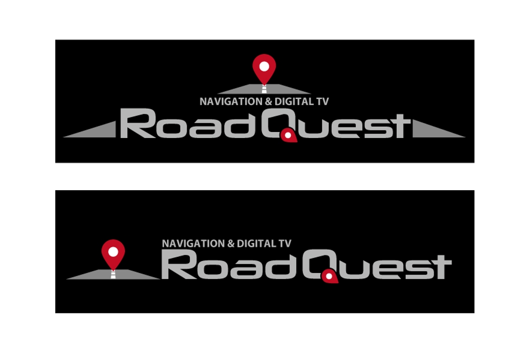 ポータブルナビ「RoadQuest」のロゴ作成