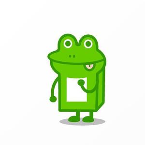 Jelly (Jelly)さんのカエルのキャラクターデザイン(自社のキャラクター)への提案