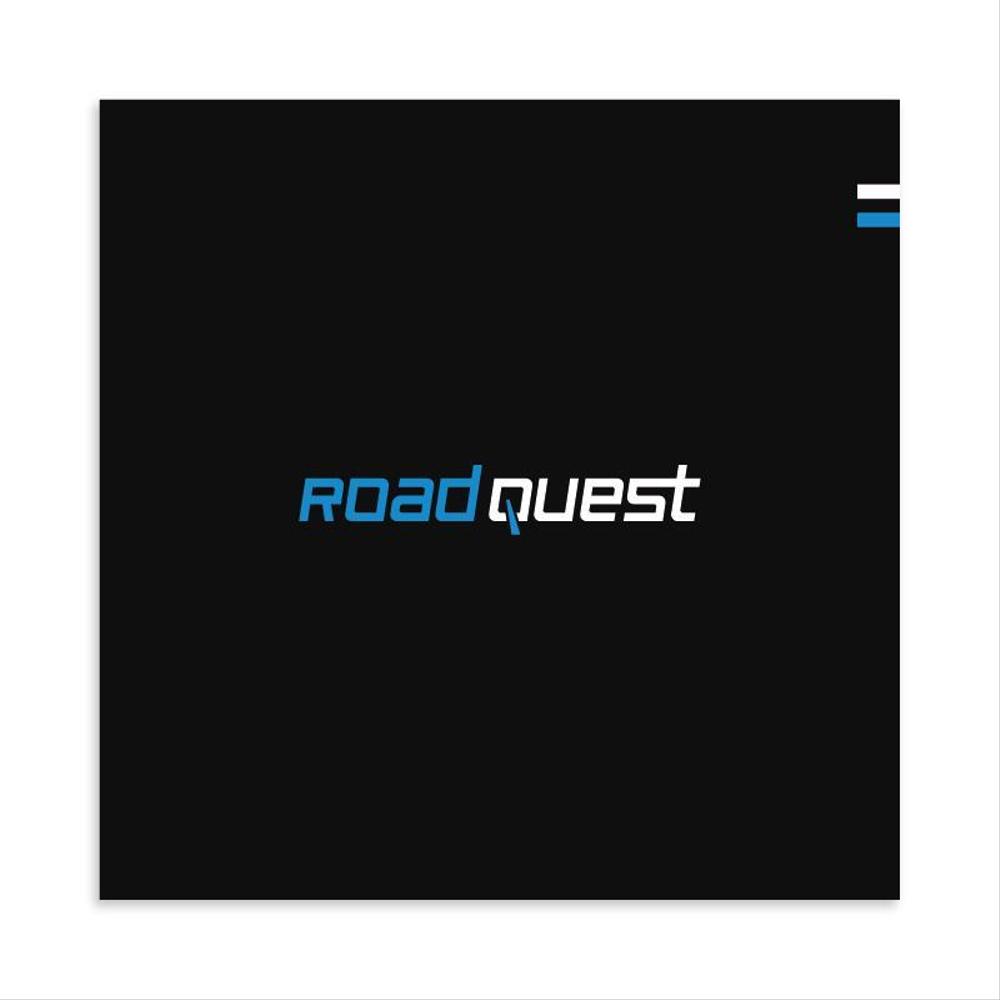 ポータブルナビ「RoadQuest」のロゴ作成