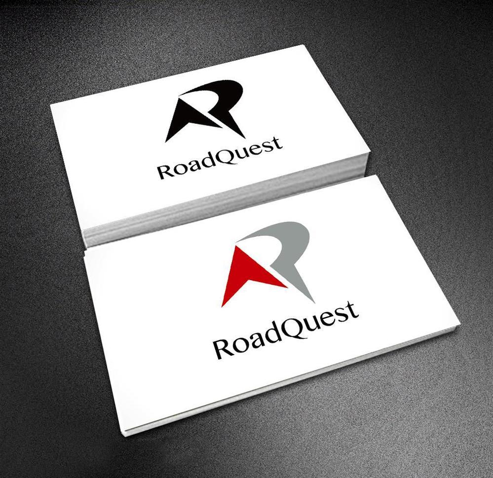 ポータブルナビ「RoadQuest」のロゴ作成