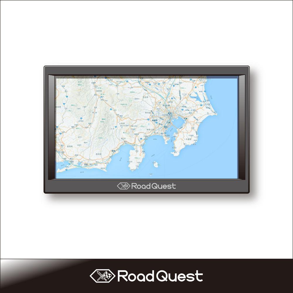 ポータブルナビ「RoadQuest」のロゴ作成