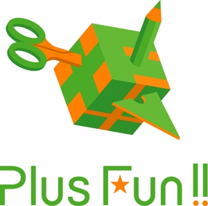 watanabes1さんの「Plus Fun !!」のロゴ作成への提案