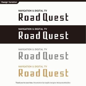 m_mhljm (m_mhljm)さんのポータブルナビ「RoadQuest」のロゴ作成への提案