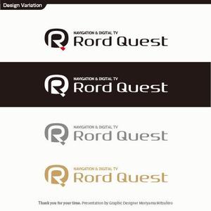 m_mhljm (m_mhljm)さんのポータブルナビ「RoadQuest」のロゴ作成への提案