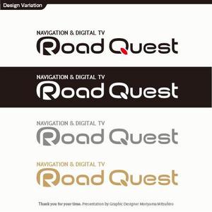 m_mhljm (m_mhljm)さんのポータブルナビ「RoadQuest」のロゴ作成への提案
