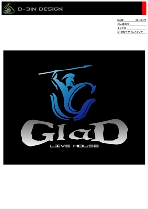 designLabo (d-31n)さんのライブハウス/クラブのロゴ制作への提案
