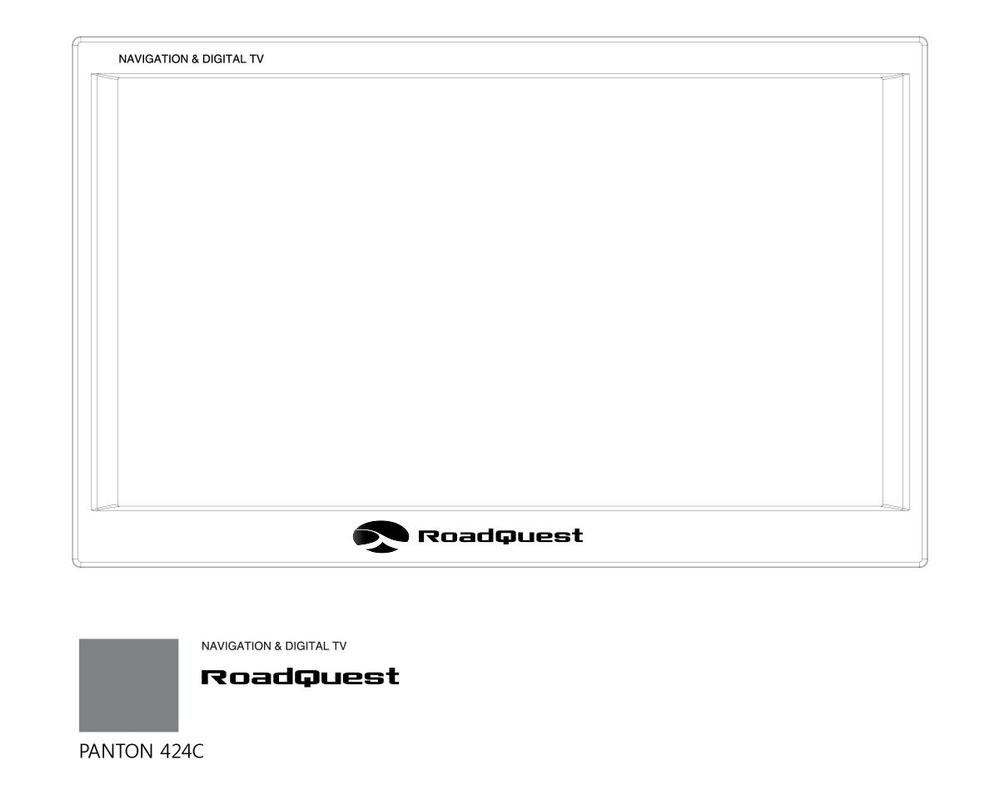 ポータブルナビ「RoadQuest」のロゴ作成