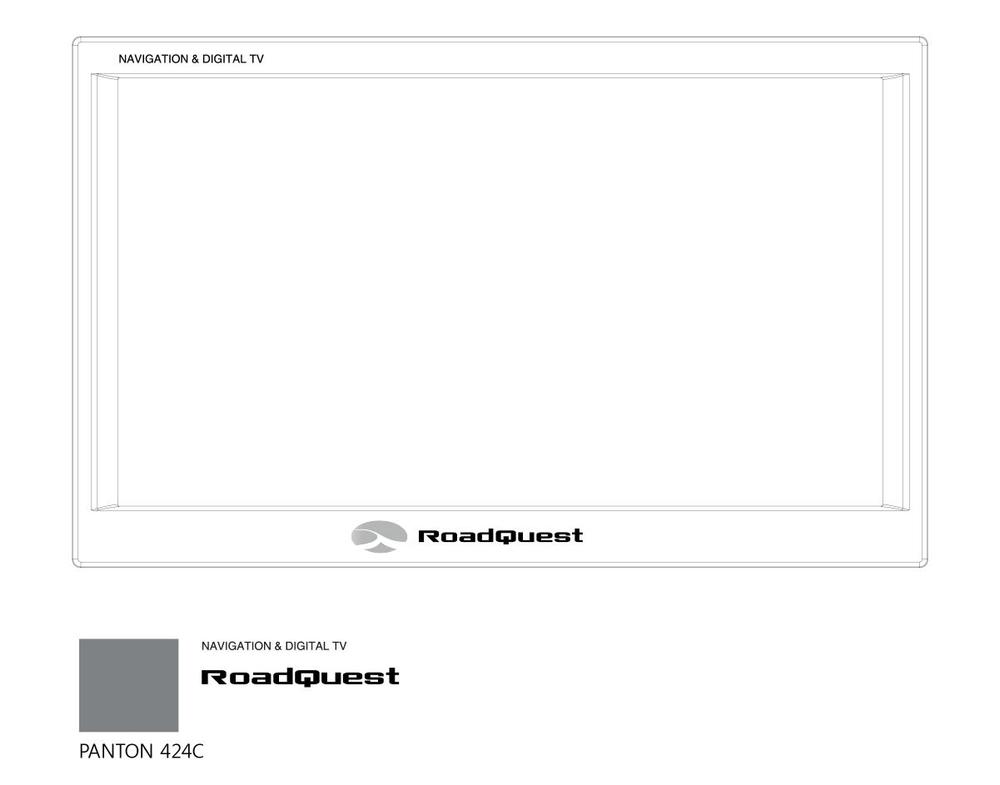 ポータブルナビ「RoadQuest」のロゴ作成