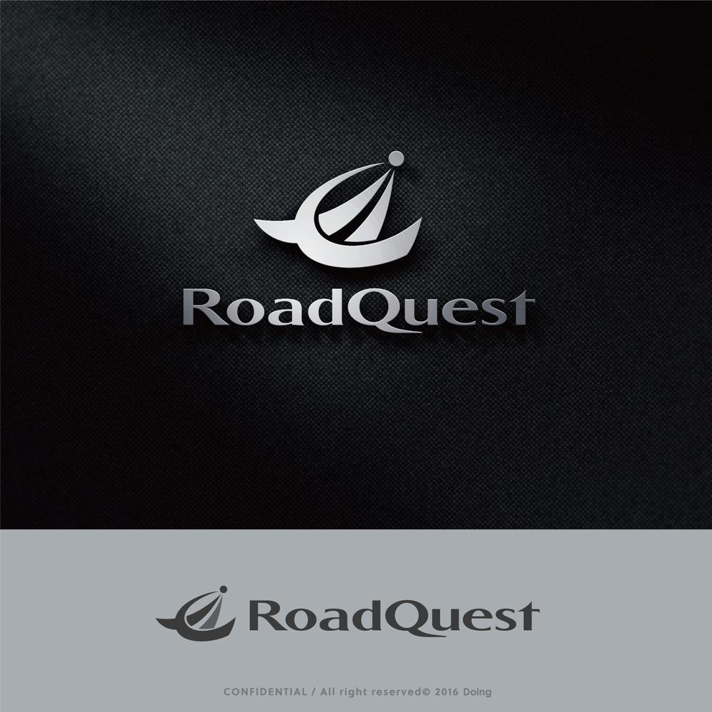 ポータブルナビ「RoadQuest」のロゴ作成