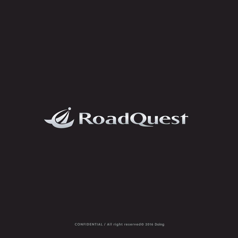 ポータブルナビ「RoadQuest」のロゴ作成