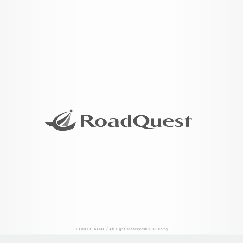 ポータブルナビ「RoadQuest」のロゴ作成