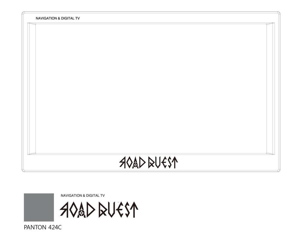 ポータブルナビ「RoadQuest」のロゴ作成