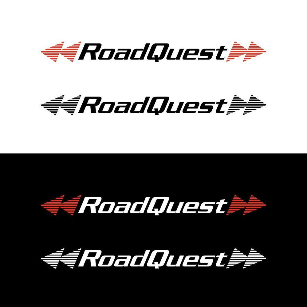 ポータブルナビ「RoadQuest」のロゴ作成
