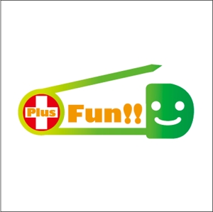 t_kawamotoさんの「Plus Fun !!」のロゴ作成への提案