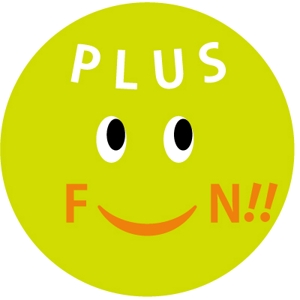 aratadesignさんの「Plus Fun !!」のロゴ作成への提案