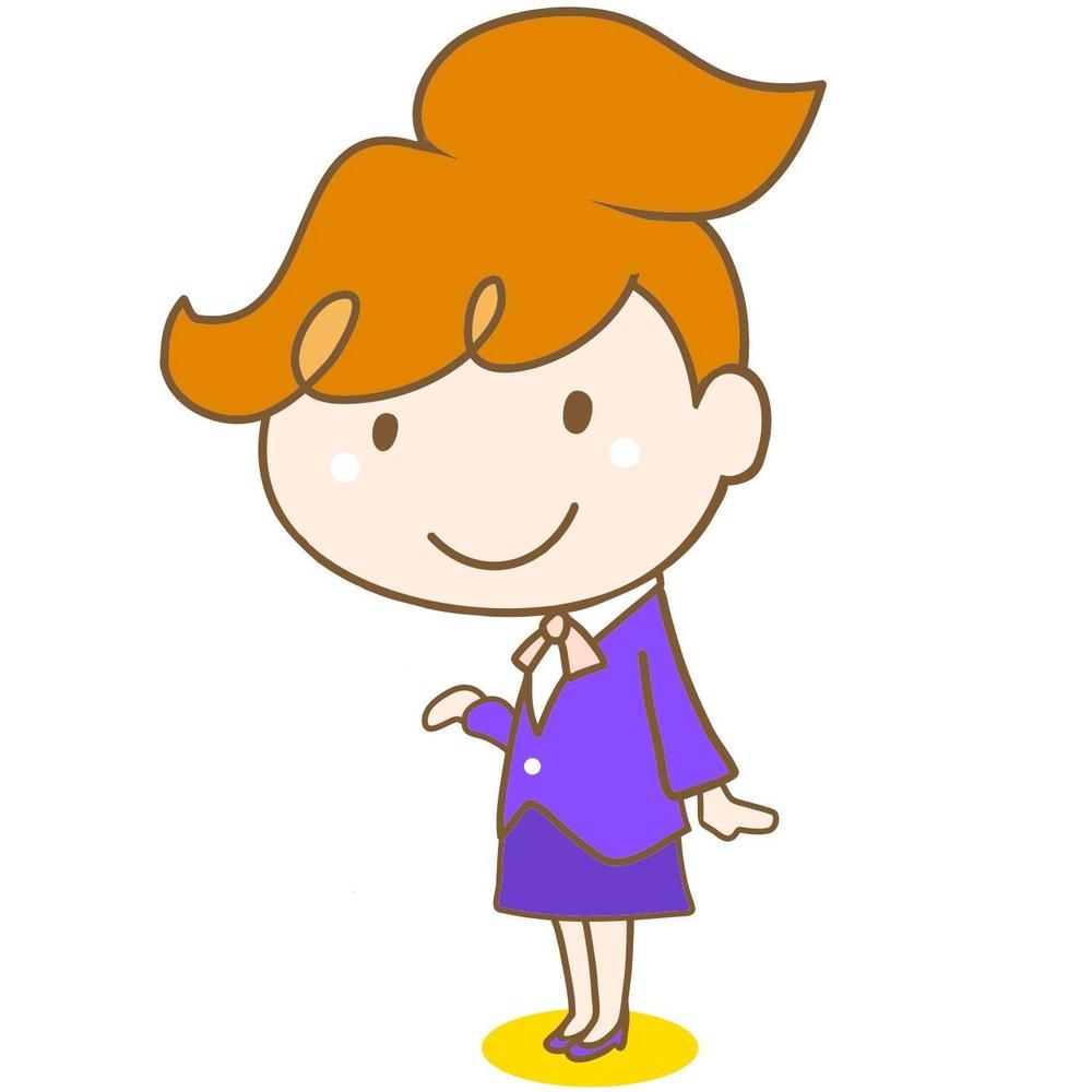 女の子のかわいいキャラデザイン　